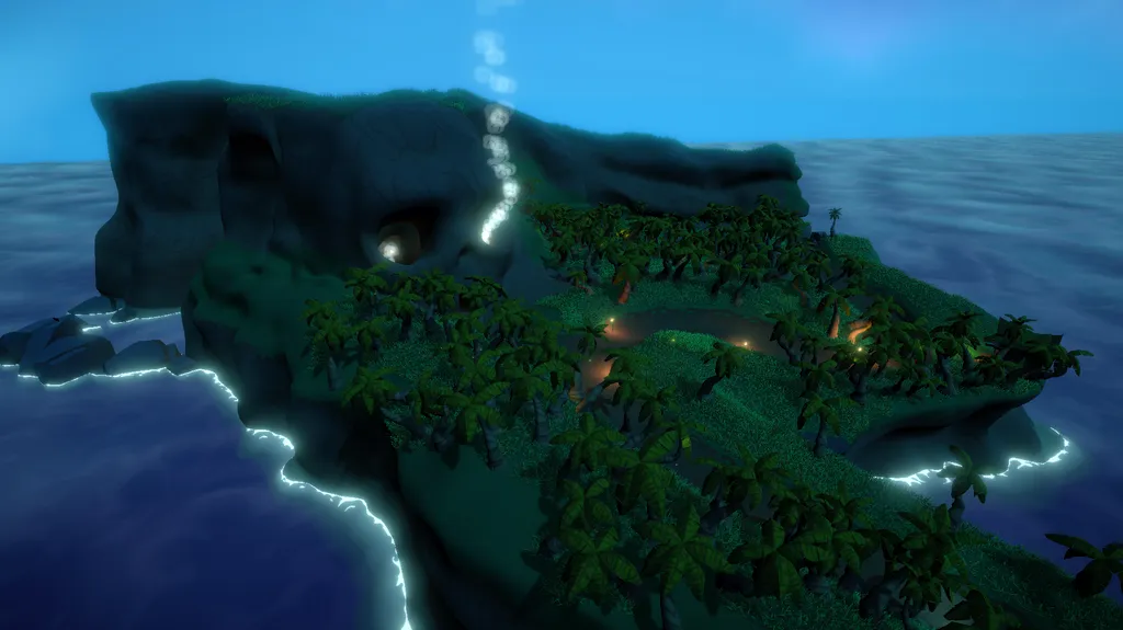 Island whitebox blockout