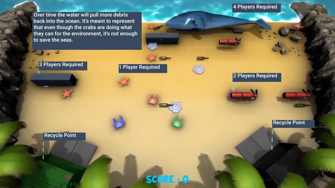 Overview of Extinction Crabellion gameplay